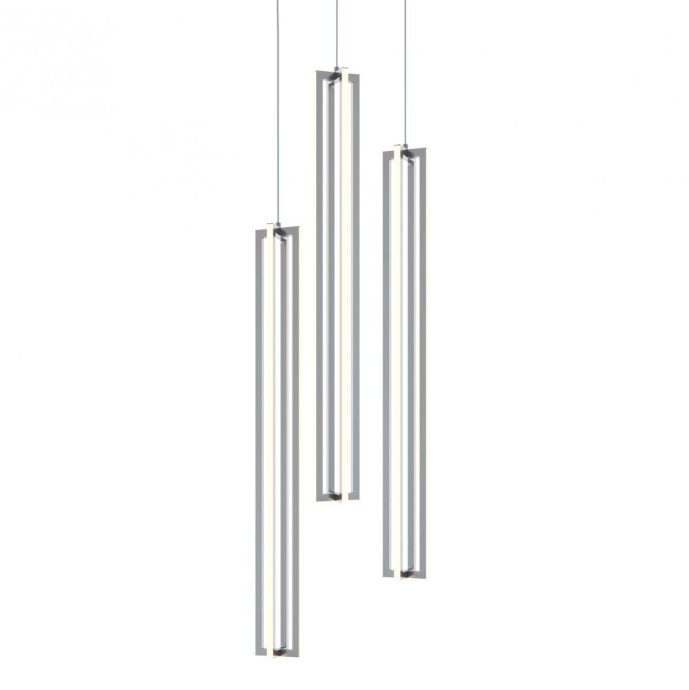 Cass 18&#39;&#39; 3 Light Medium Round Pendant - SN