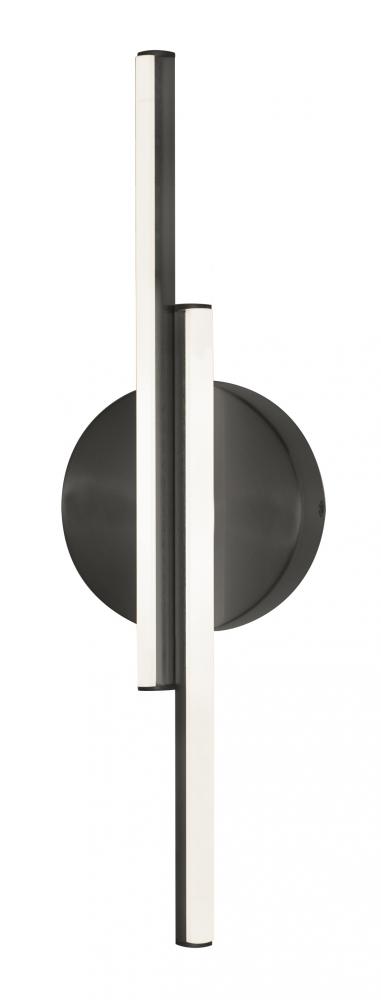 Ella 17&#39;&#39; Sconce LED 15W 120V BK