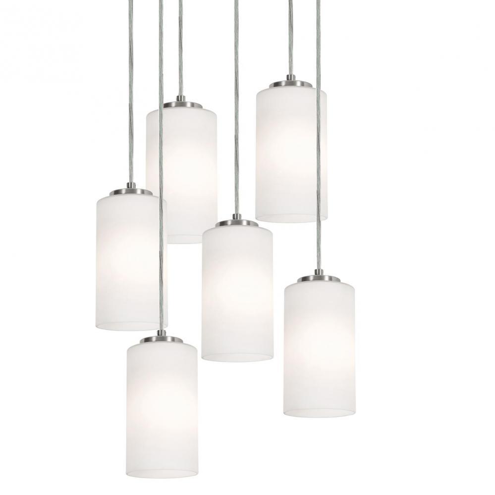 Leo 24&#39;&#39; 6 Light Round Pendant - SN