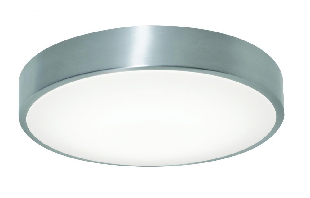 Octavia LED Flushmount - 12&#39;&#39; - Brushed Aluminum