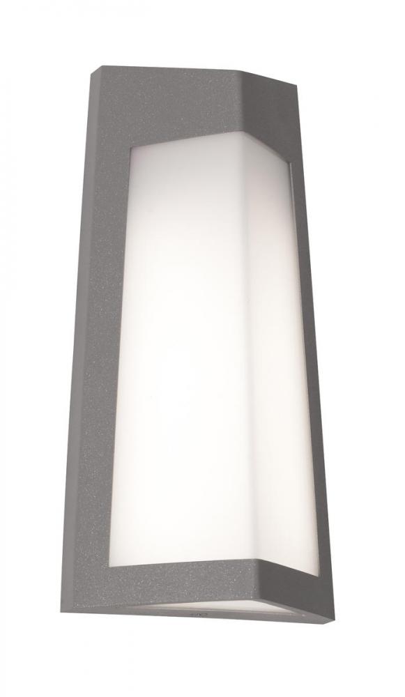 Pasadena LED Outdoor Sconce - 12&#39;&#39;- Textured Grey