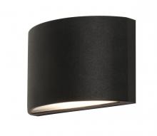 AFX Lighting, Inc. CLTW060410L30D2BK - Colton 5" LED Outdoor Sconce