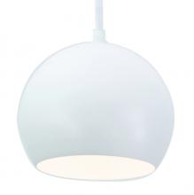 AFX Lighting, Inc. RXYP08WH - Roxy - 8'' Pendant - White Finish