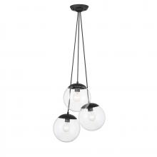 Minka-Lavery 2743-66A - 3 Light Pendant , Fixture in Metal