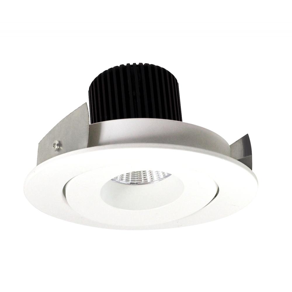 4&#34; Iolite LED Round Adjustable Gimbal, 800lm / 14W, Comfort Dim, Matte Powder White Finish