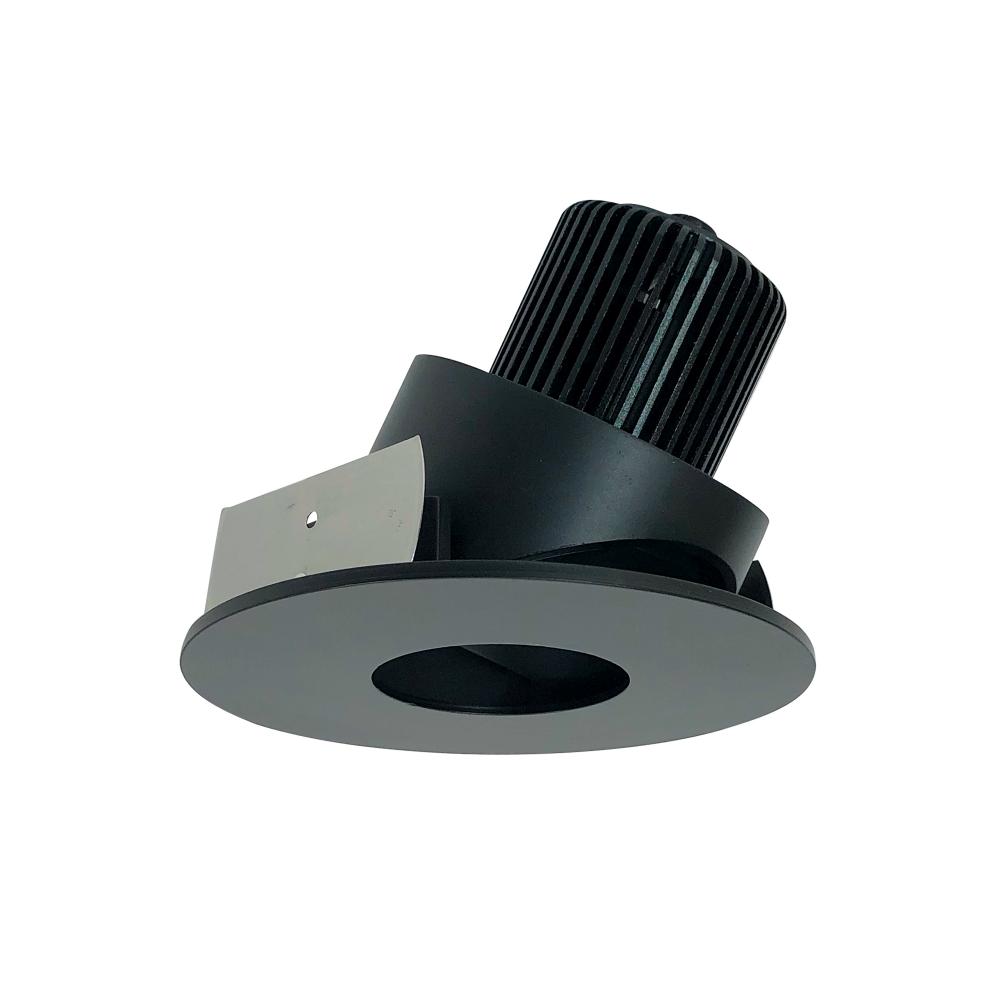 4&#34; Iolite LED Round Adjustable Pinhole, 10-Degree Optic, 800lm / 12W, 3500K, Black Pinhole /