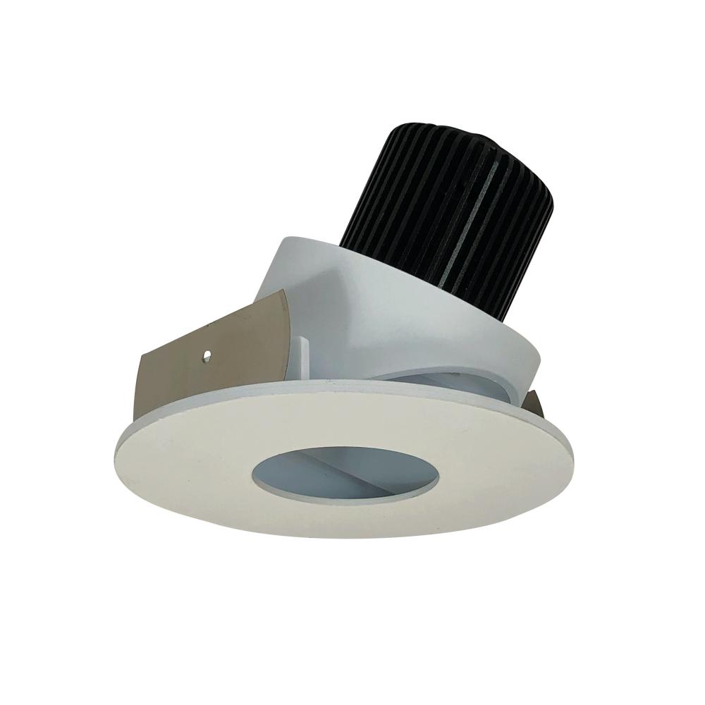 4&#34; Iolite LED Round Adjustable Pinhole, 10-Degree Optic, 800lm / 12W, 4000K, White Pinhole /