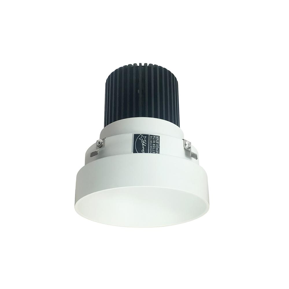 4&#34; Iolite LED Round Trimless Downlight, 10-Degree Optic, 800lm / 12W, 2700K, Matte Powder White