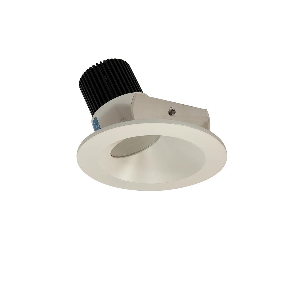 4&#34; Iolite LED Round Wall Wash, 1000lm / 14W, 4000K, White Reflector / White Flange