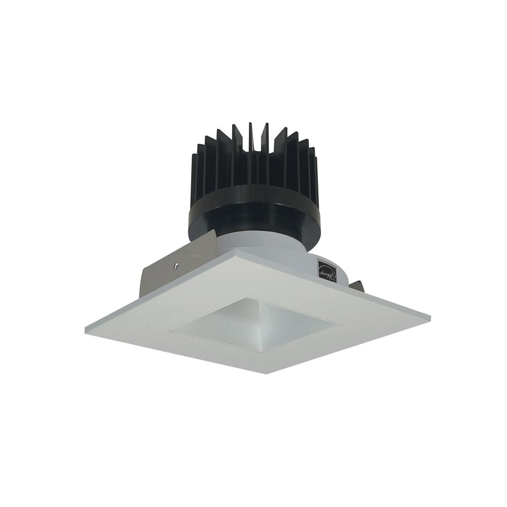 4&#34; Iolite LED Square Reflector with Square Aperture, 10-Degree Optic, 800lm / 12W, 4000K, White