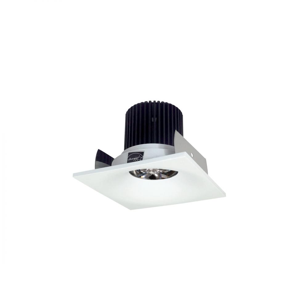 2&#34; Iolite LED Square Bullnose, 10-Degree Optic, 800lm / 12W, 3500K, Matte Powder White Finish