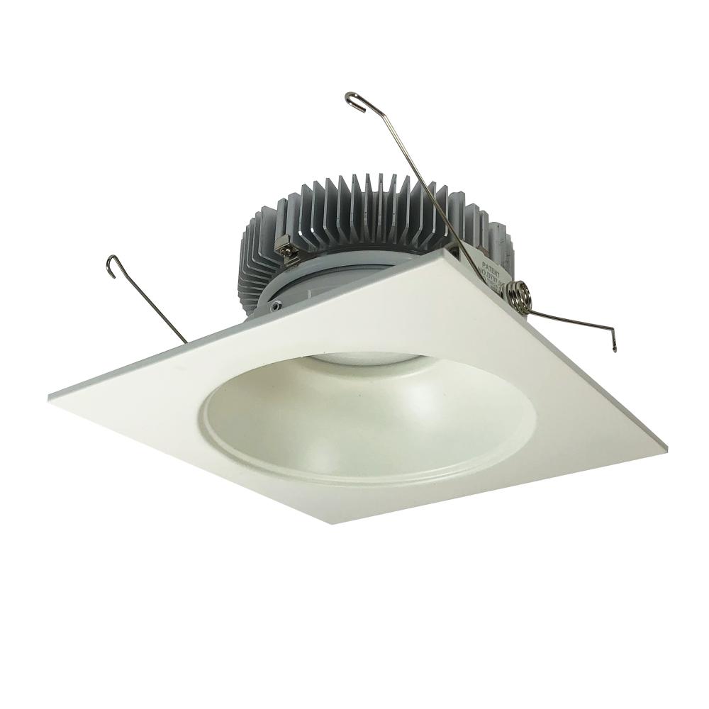 6&#34; Cobalt Dedicated High Lumen Square/Round, 1500lm, 3500K, Matte Powder White Reflector / Matte