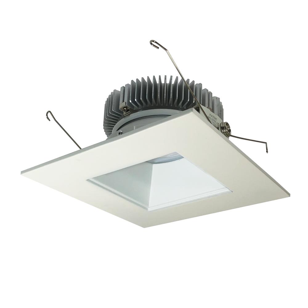 6&#34; Cobalt Dedicated High Lumen Square/Square, 1500lm, 3500K, Matte Powder White Reflector /