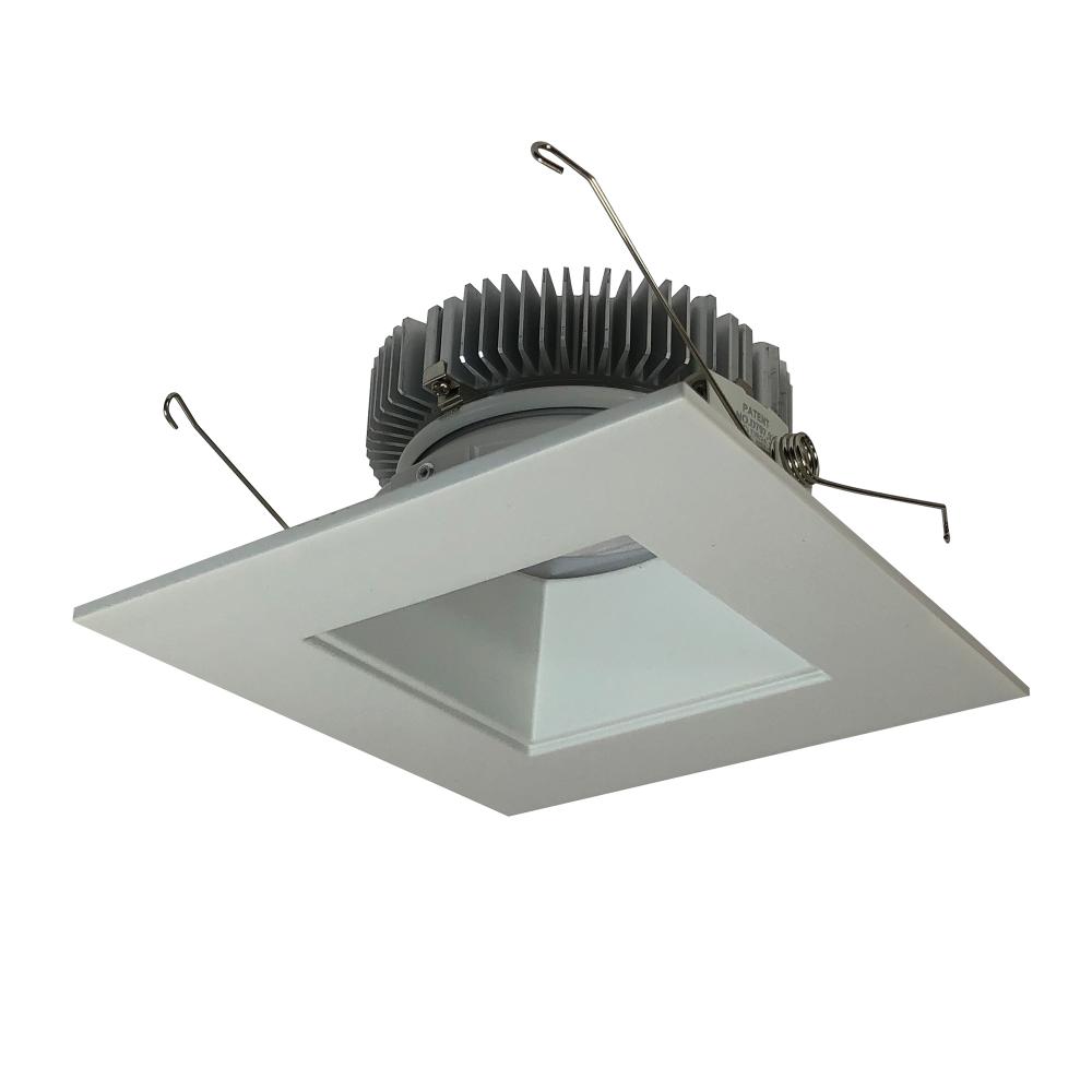 6&#34; Cobalt Dedicated High Lumen Square/Square, 1500lm, 3000K, White Reflector / White Flange