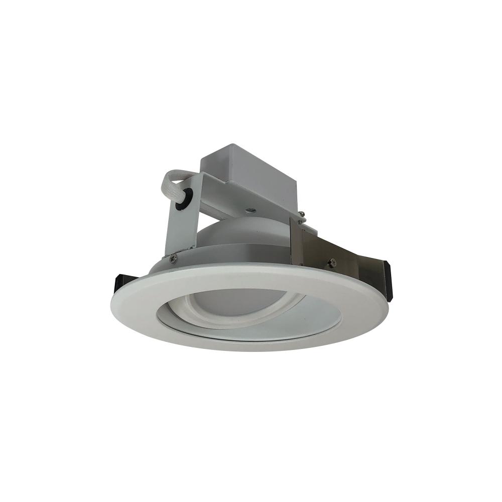 5&#34; Cobalt Adjustable LED Retrofit, 1200lm / 14W, 2700K, White Reflector / White Flange