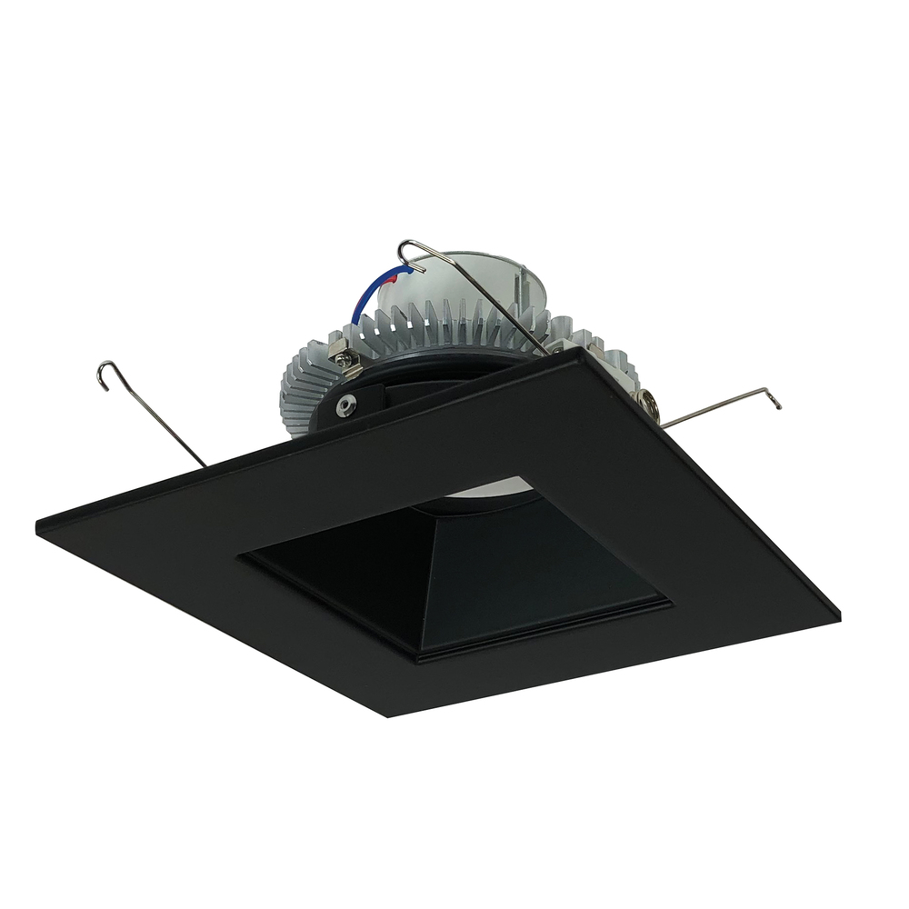 6&#34; Cobalt Click Square Retrofit Reflector with Square Aperture, 1000lm / 12W, 3000K, Black