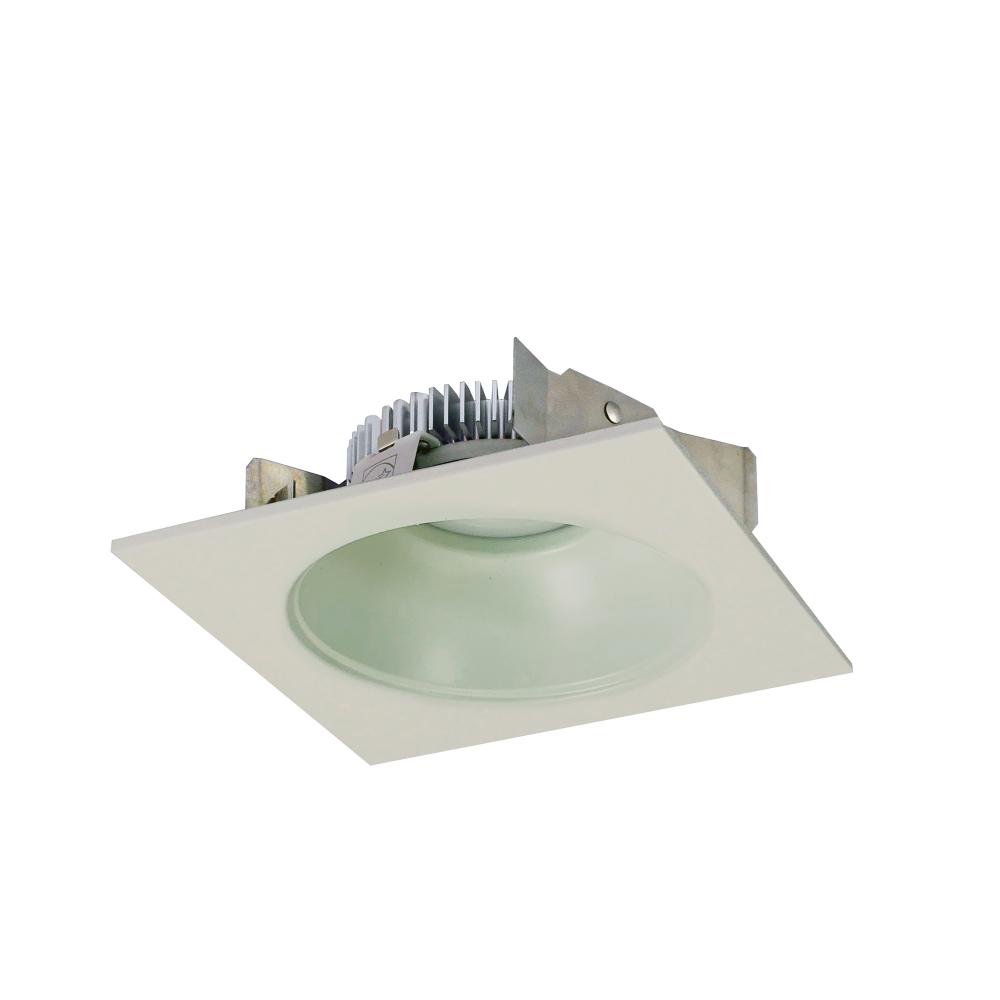 4&#34; Cobalt Shallow High Lumen LED Trim, Square/Round Reflector, 850lm, 3500K, White