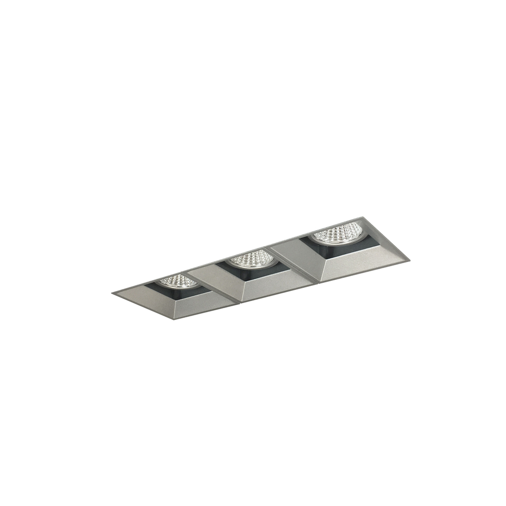 Iolite MLS 3-Head Trimless Reflector Kit, 2700K, 1000lm, Haze Fixed Downlt. Trims