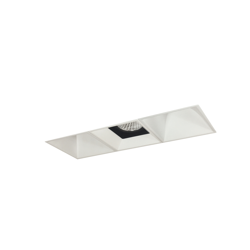 Iolite MLS 3-Head Trimless Reflector Kit, 4000K, 1000lm, Black/MPW Fixed Downlt./Wall Wash Trims