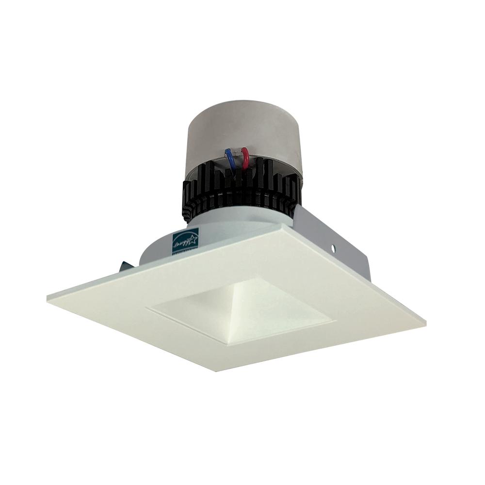 4&#34; Pearl LED Square Retrofit Reflector with Square Aperture, 1000lm / 12W, 2700K, White