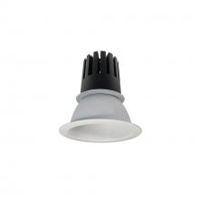 Nora NC3-41L440NMPW - 4" Sapphire III Round Open Reflector, 3500lm, 4000K, Narrow Flood Optic, Matte Powder White