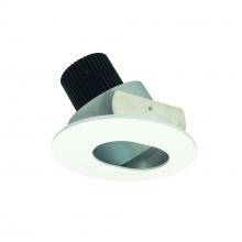 Nora NIO-4RSL35QHZMPW - 4" Iolite LED Round Adjustable Slot Aperture, 10-Degree Optic, 750lm / 12W, 3500K, Haze Slot