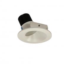 Nora NIO-4RW40XWW/10 - 4" Iolite LED Round Wall Wash, 1000lm / 14W, 4000K, White Reflector / White Flange