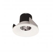 Nora NIOB-2RNB40QWW - 2" Iolite LED Round Bullnose, 10-Degree Optic, 800lm / 12W, 4000K, White Finish