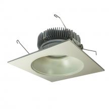 Nora NLCB2-6531540WW - 6" Cobalt Dedicated High Lumen Square/Round, 1500lm, 4000K, White Reflector / White Flange