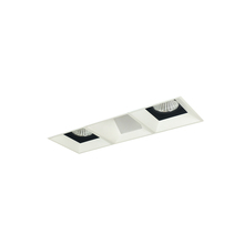 Nora NMIOTL-13-NF-FFW-50X-10-BMPW - Iolite MLS 3-Head Trimless Reflector Kit, 5000K, 1000lm, Black/MPW Fixed Downlt./Wall Wash Trims