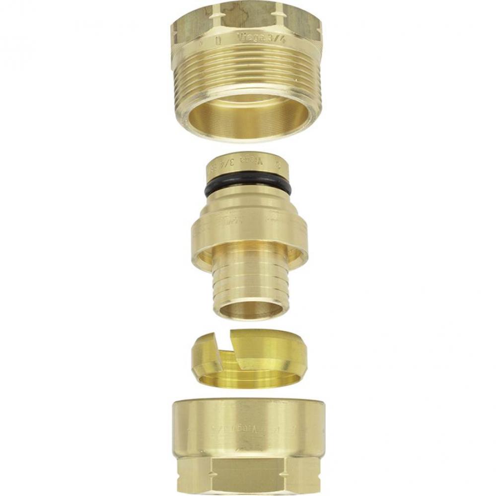 Heating And Cooling Solutions Compression Adapter P:  3/4; Svc