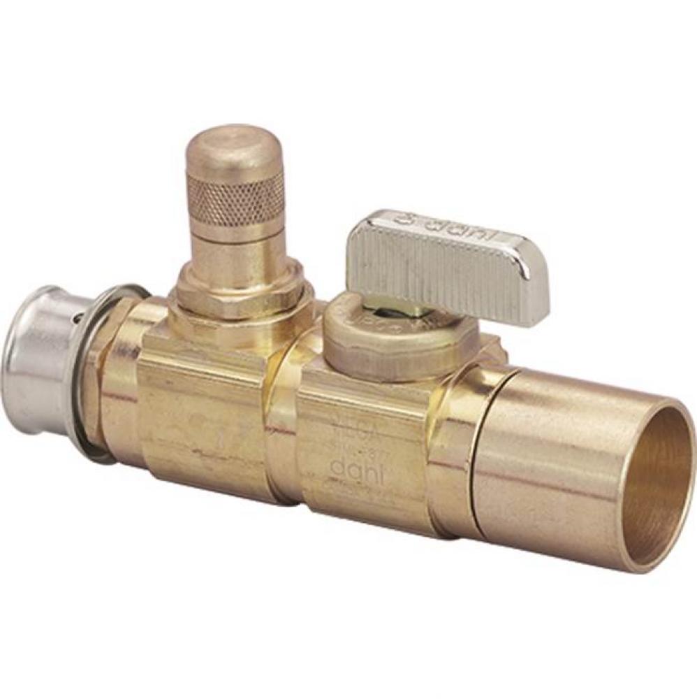 Heating And Cooling Solutions Shutoff / Balancing Valve P:  3/4; C:  3/4