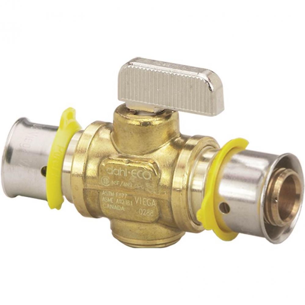 Viega Pureflow Press Ball Valve P1: 1/2; P2: 1/2