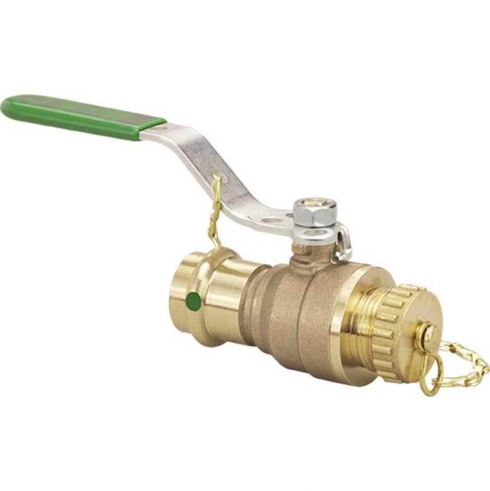 Viega&#xa0;Propress Ball Valve P:  3/4; Hose:  3/4