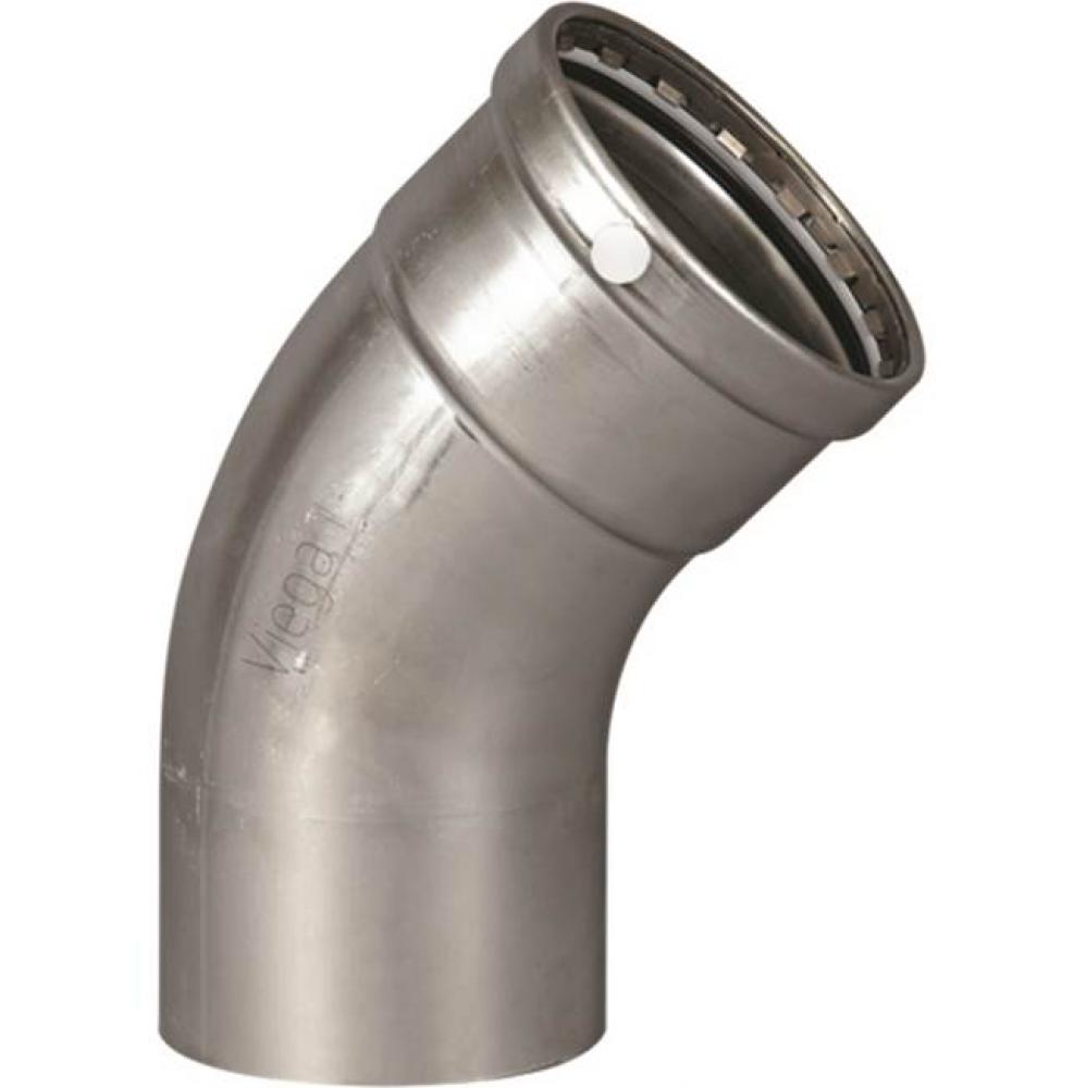 Propress 45 Degrees Street Elbow 304 Stainless Steel P 2 1/2 Ftg (Cts) 2 1/2