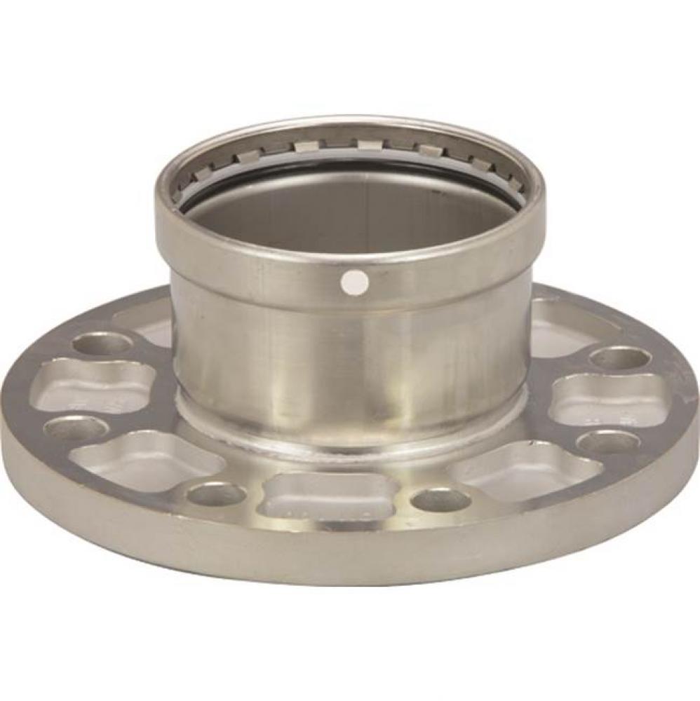 Propress Adapter Flange 304 Stainless Steel P 2 1/2 Bolt Pattern 4 Bolt Pattern Diameter 5 1/2