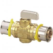 Viega 94521 - Viega Pureflow Press Ball Valve P1: 1/2; P2: 1/2