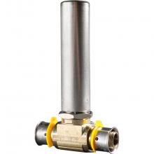 Viega 97114 - Pureflow Pureflow Press Tee Arrestor P1:  1/2; P2:  1/2