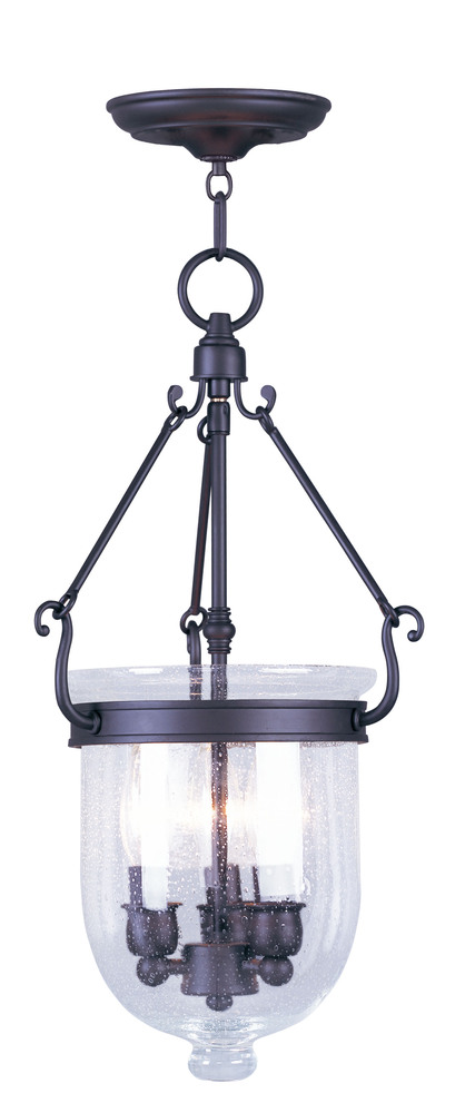 3 Light Bronze Chain Lantern