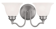 Livex Lighting 1352-91 - 2 Light Brushed Nickel Bath Light