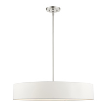 Livex Lighting 46925-91 - 5 Lt Brushed Nickel Chandelier