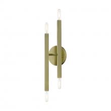 Livex Lighting 46982-01 - 4 Light Antique Brass ADA Sconce