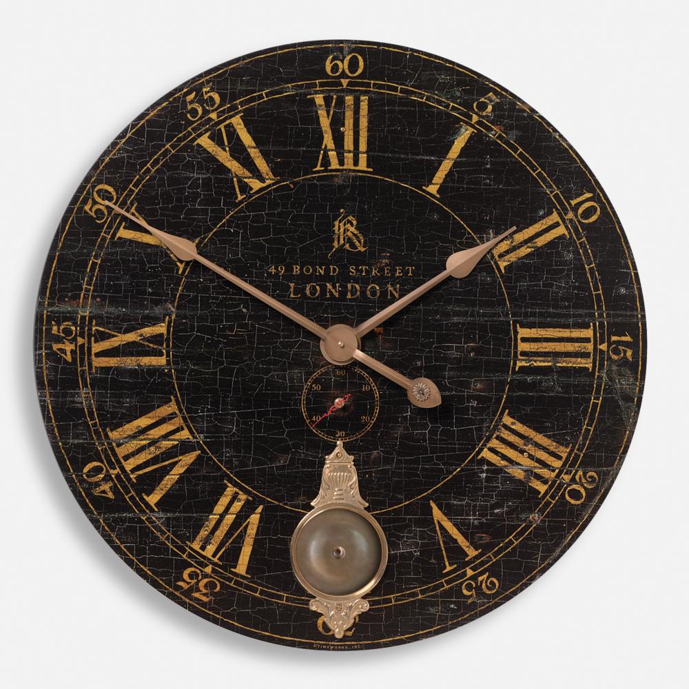 Uttermost Bond Street 30&#34; Wall Clock