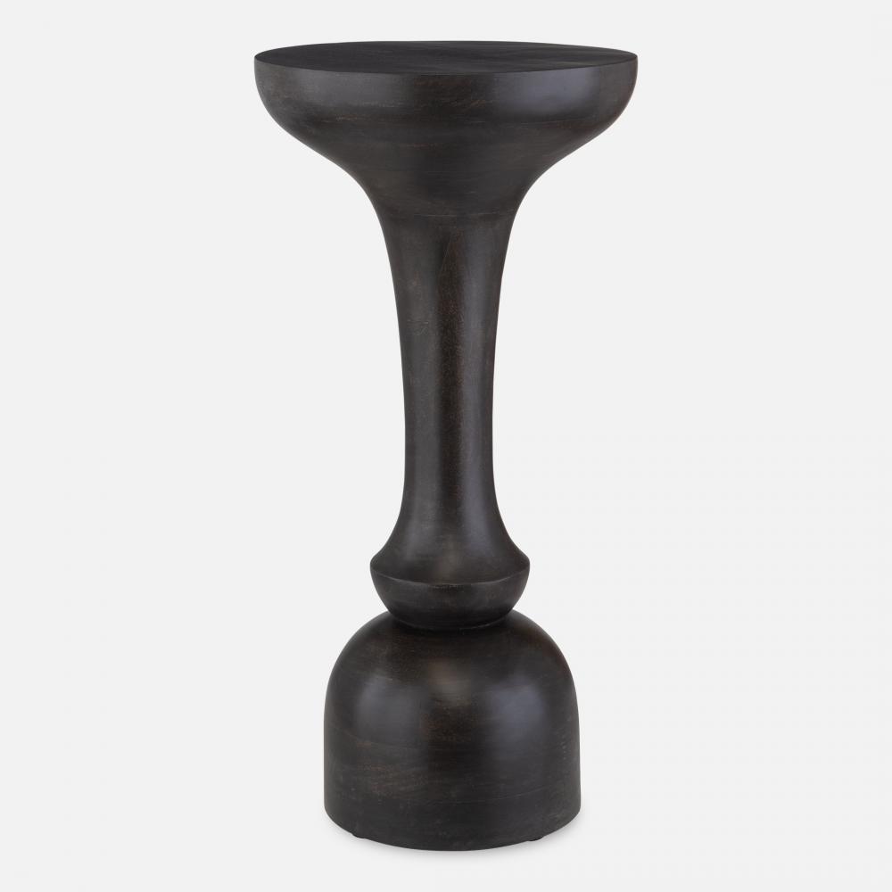 Uttermost Gambit Hourglass Accent Table