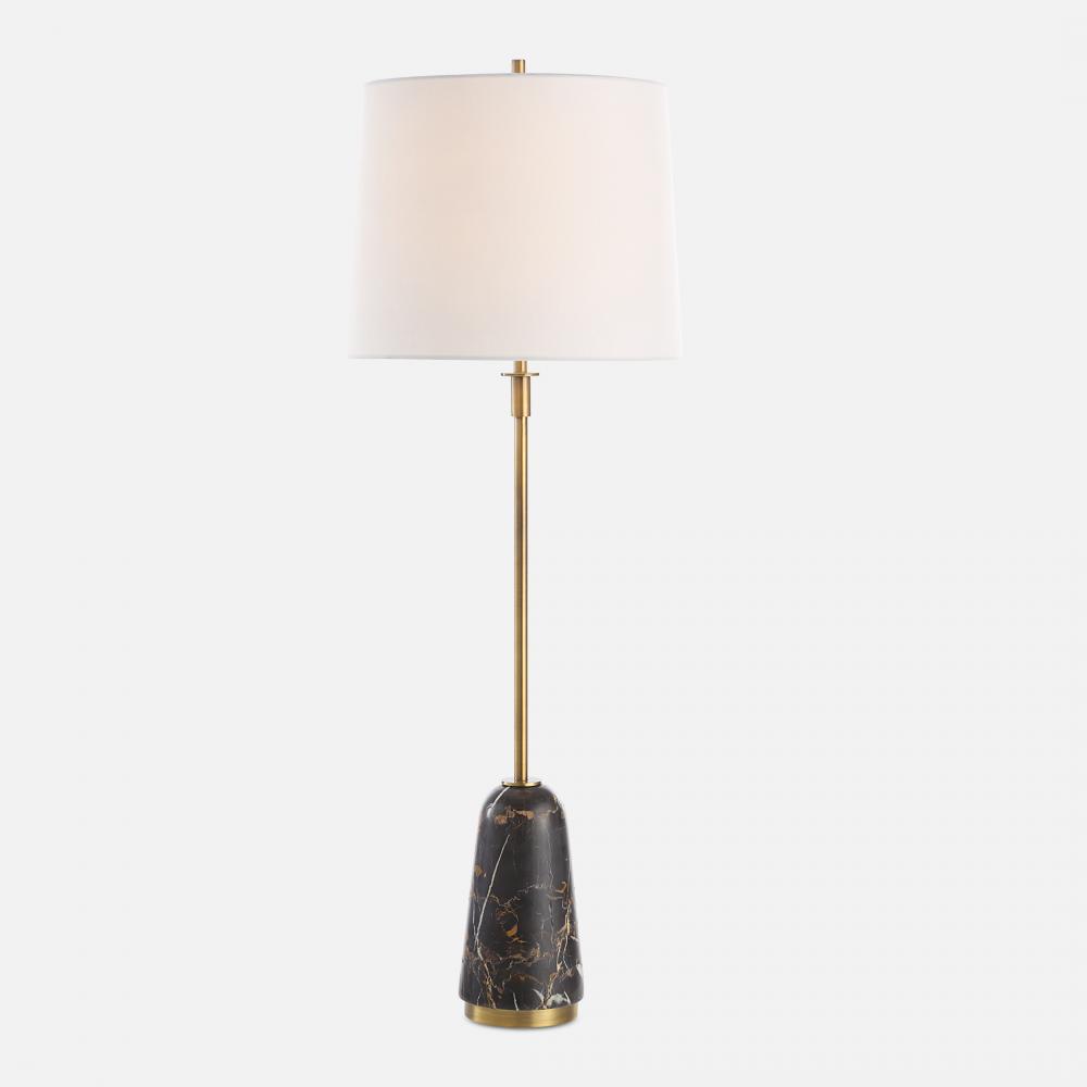 Uttermost Jenson Black Marble Buffet Lamp