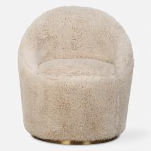 Uttermost 23531 - Uttermost Crue Sheepskin Swivel Chair