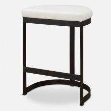 Uttermost 23803 - Uttermost Ivanna White Counter Stool