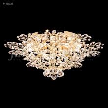 James R Moder 94455S2GT - Florale Collection Flush Mount