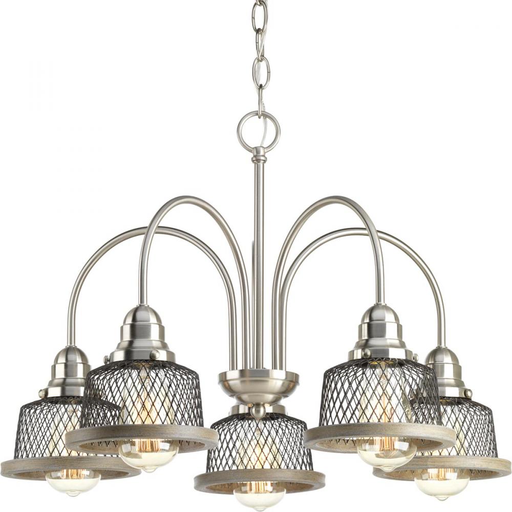 Tilley Five-Light Chandelier