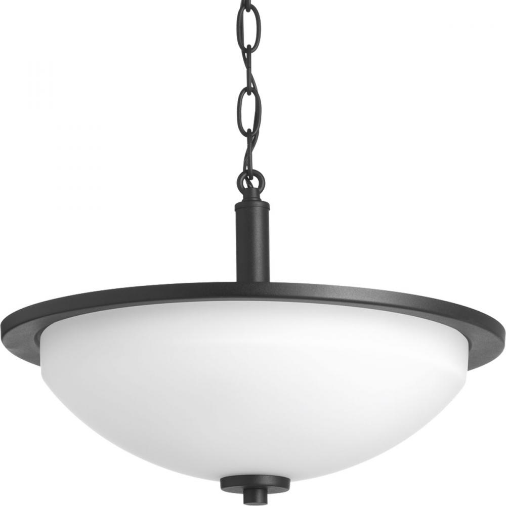 Replay Collection Two-light 14-3/4&#34; Semi-Flush